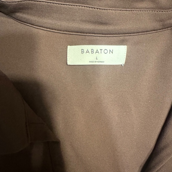 Babaton Contour Polo Long sleeve in Coffee Bean - Picture 5 of 5